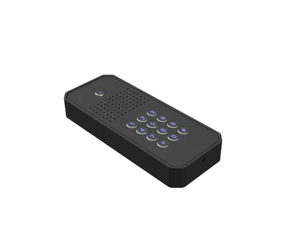 Aluminium and stainless access control intercom unit